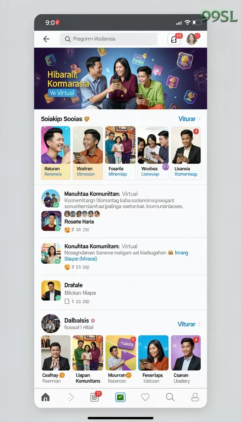 Cuplikan layar MIMPI303 — menu navigasi