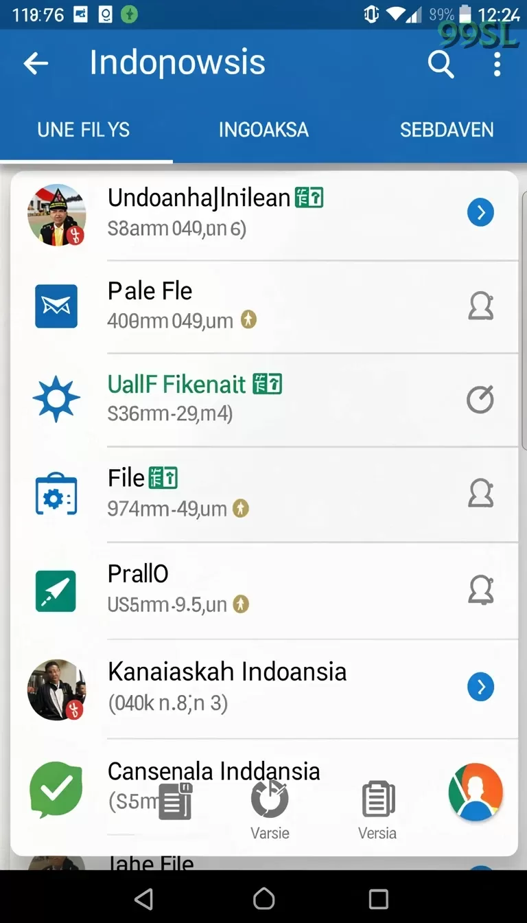 Cuplikan layar 8QR — halaman utama
