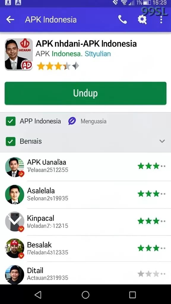 Cuplikan layar 8QR — pengaturan akun