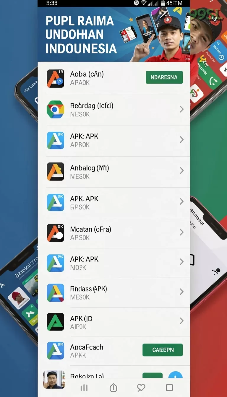 Cuplikan layar AGENPGSOFT — halaman utama